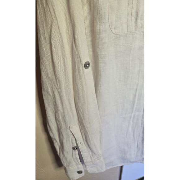 Royal Robbins Ladies 100% Cotton Gauze Long Sleeve Button Down Size Medium Trvl - Picture 3 of 5